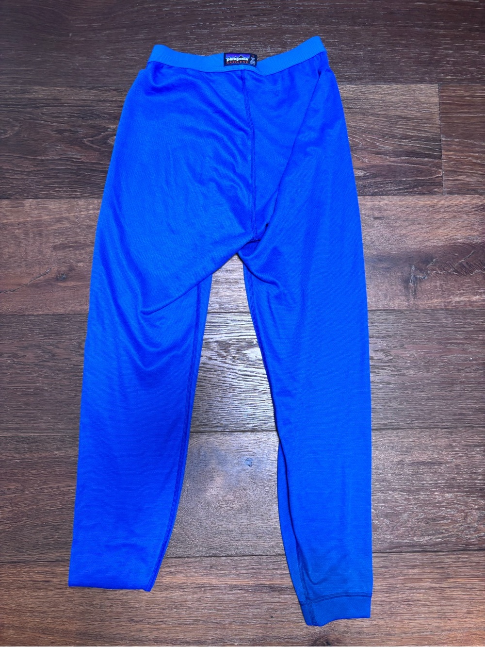 Patagonia Women’s Capilene Blue Base Layer Bottoms Sz S